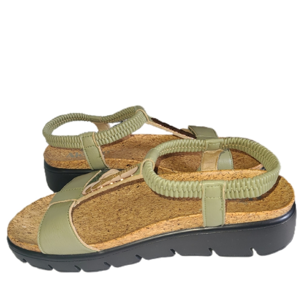 ALEGRIA by PG LITE HARLIE SAGE T STRAP SANDALS - Picture 5 of 8